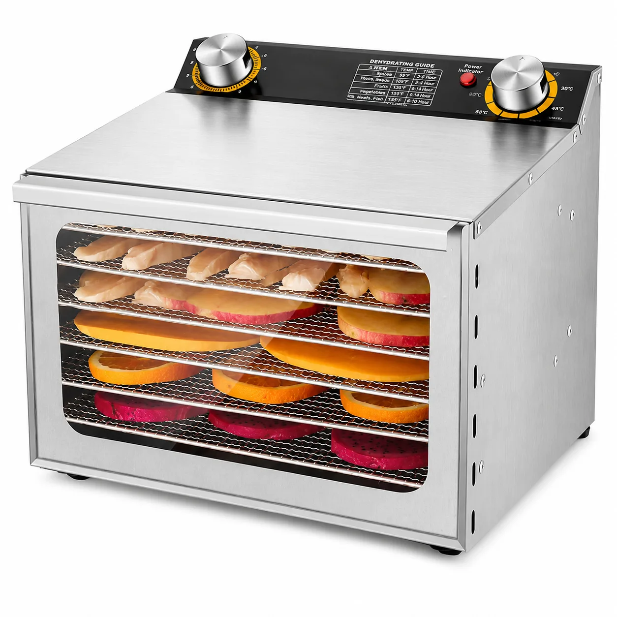 Deshidrator fructe si legume ProDry D6 PROFI