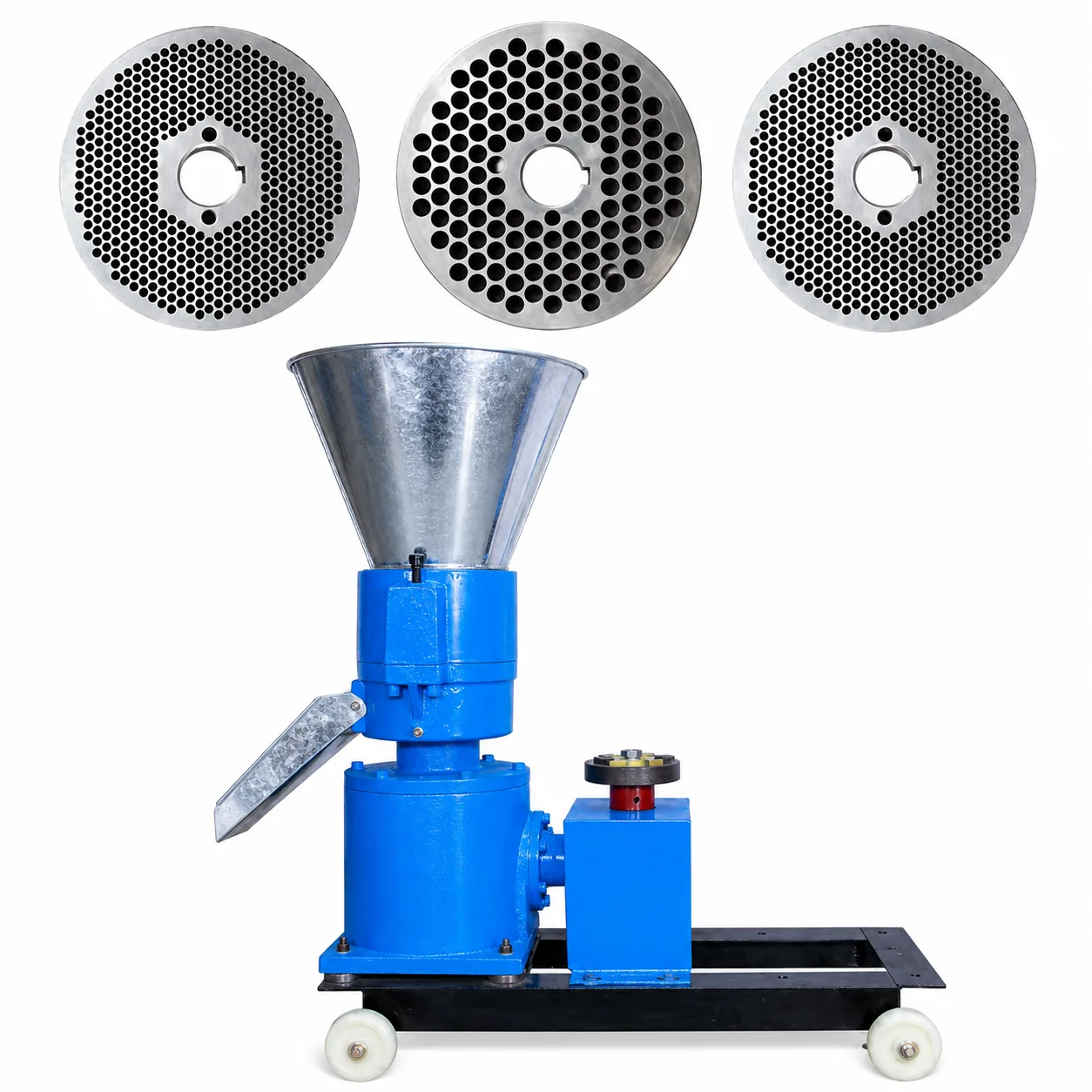 Granulator furaje Rodnic KL-150 cu 3 matrite, fara motor
