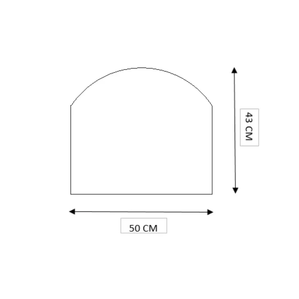 Bolard cilindric din beton cu aspect de marmura alba 43×50 cm Bend