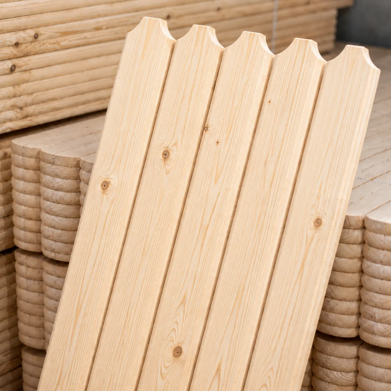 Sipca lemn 9 x 1,9 x 100 cm Rustic