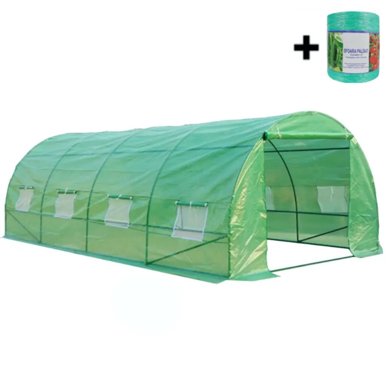 Solar gradina 4×4 cu țeavă de 32×1,1 mm profesional Eden + ata de palisare CADOU
