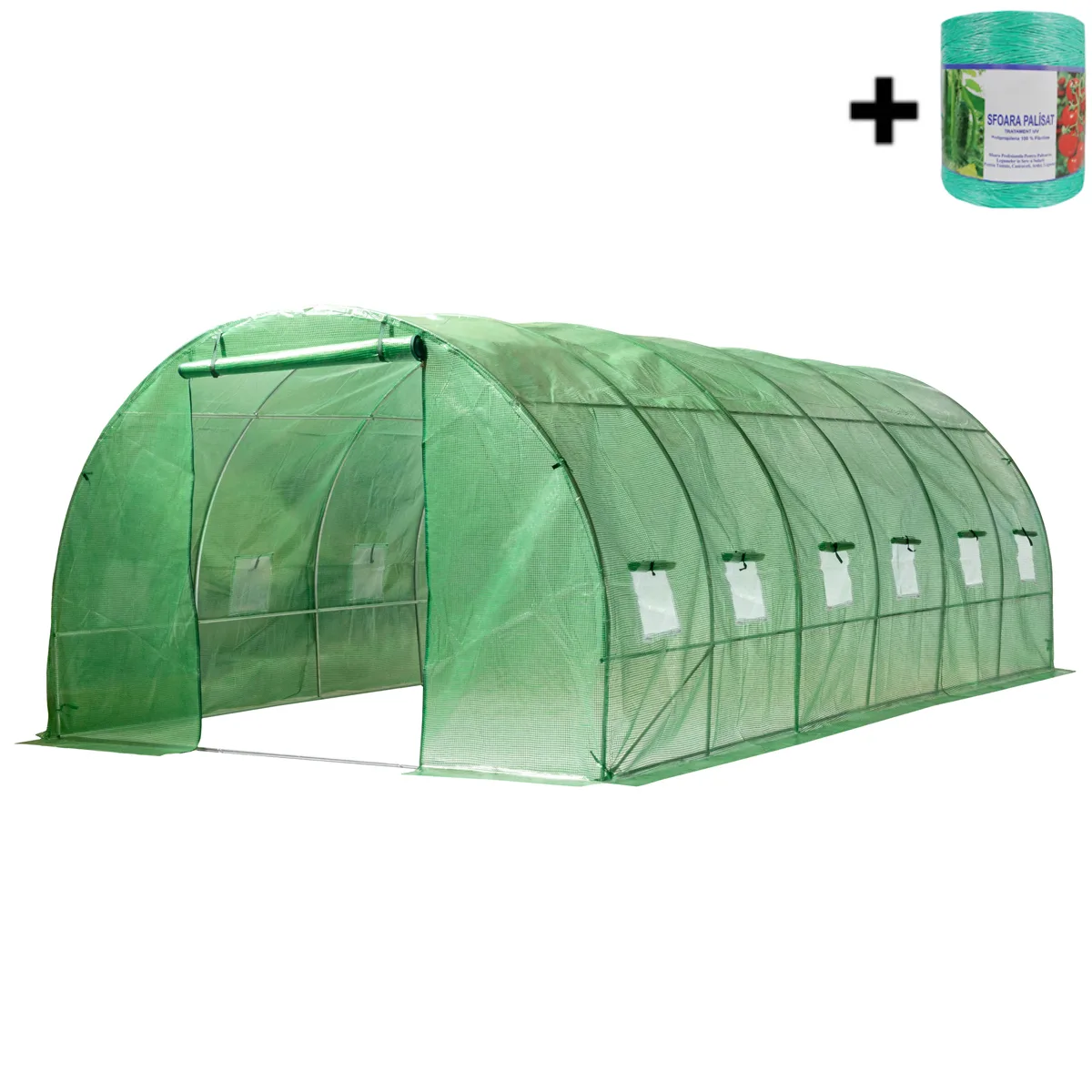 Solar de gradina 3×2 m profesional Eden + ata de palisare CADOU