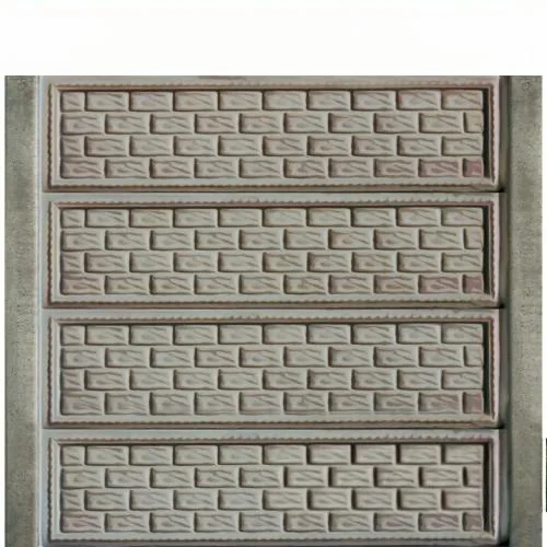 Gard beton Compact Donatti inaltime 2 m, cu stalpi drepti