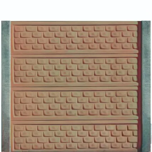 Gard beton Compact Jupiter inaltime 2 m, cu stalpi drepti